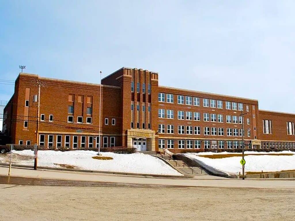 Outside of Lead Deadwood High school