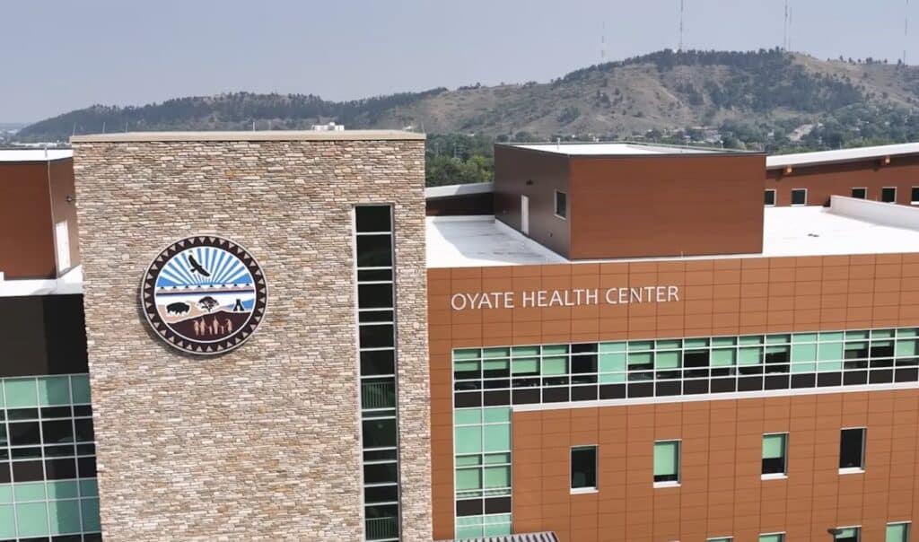 Outside of Oyate Health Center